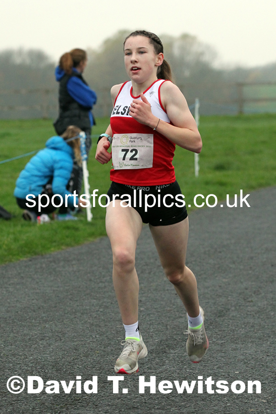 Boys and Girls under-15s 2021 Heaton Memorial Road Races, Town Moor, Newcastle. Photo: David T. Hewitson/Sports for All Pics